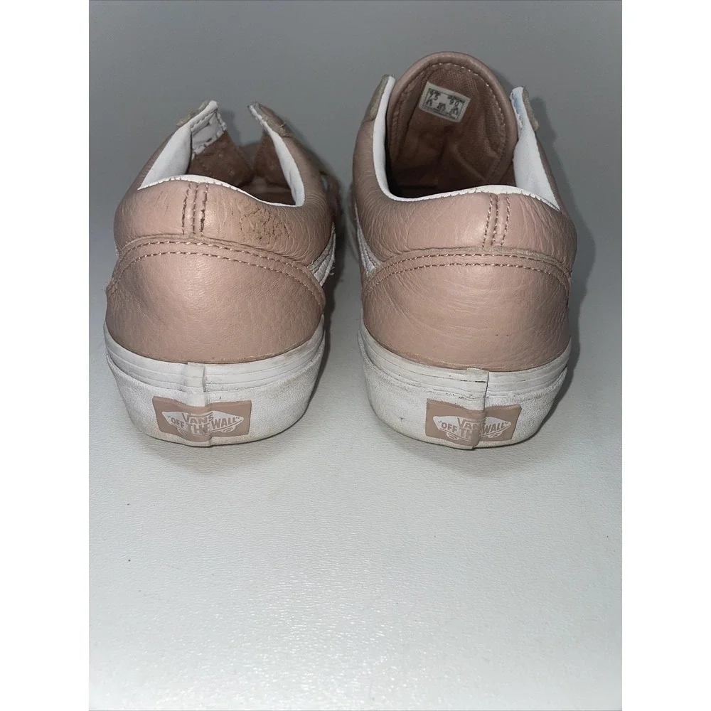 Vans‎ Off The Wall Women's Sneakers Size 9 Pink leather